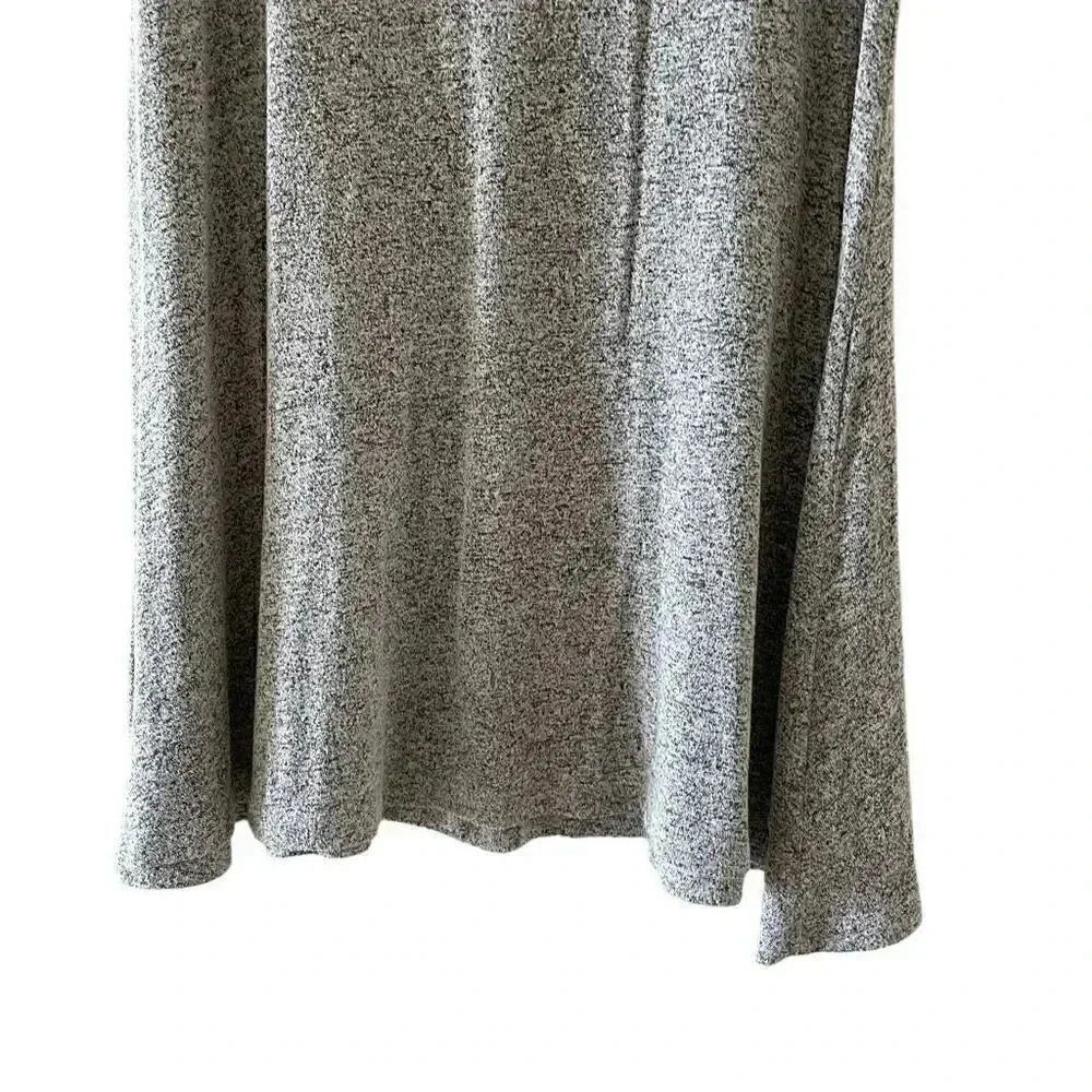 Old Navy Heather Gray Viscose Blend Swing Mini Dress Lightweight SZ MP # 1581 - Picture 4 of 12